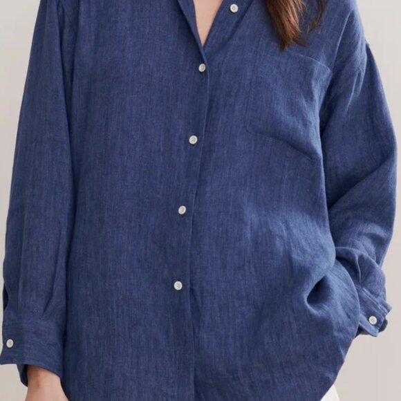 Jenni Kayne Oversized Linen Button Down - Picture 2 of 5